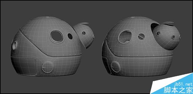 3DSMAX制作一个抽象的热水器机器6