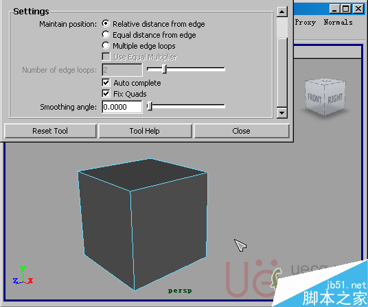 MAYA Polygons建模Edit Mesh命令集详解28