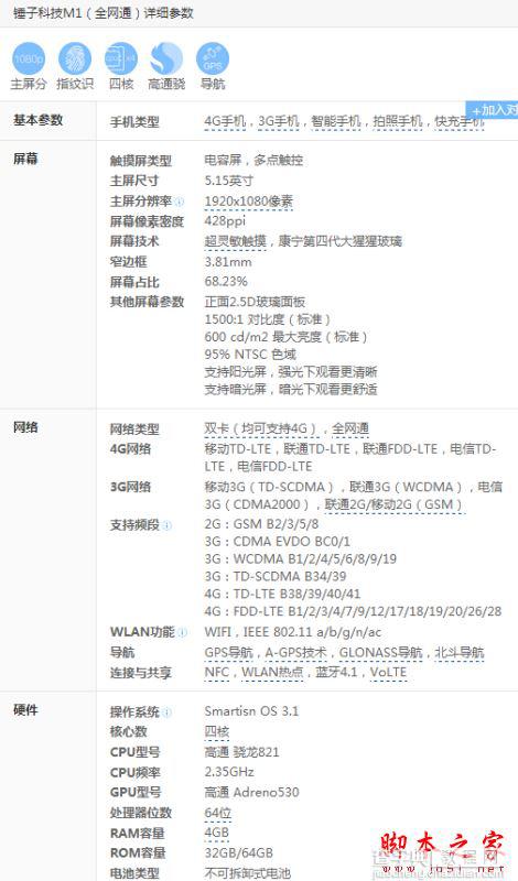 锤子M1和vivox7买哪个好 vivox7与锤子M1详细区别对比评测7