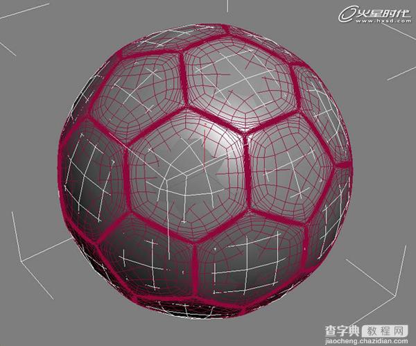 3DSMAX贴图教程：利用3DSMAX制作逼真的足球贴图8