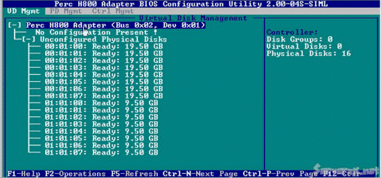 DELL服务器RAID H700,PERC H800阵列卡配置中文完全手册图解1