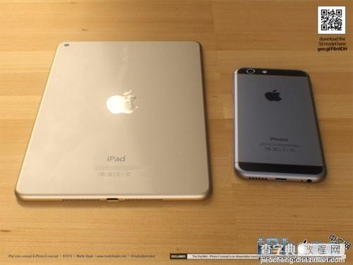 土豪金iPad mini3和它的iPhone6最新谍照详情介绍7