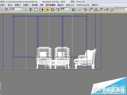 3dmax怎么导入家具?3dmax导入模型的教程7