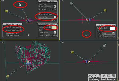 3DSMAX制作超漂亮的室外黄昏场景14