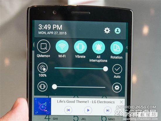 LG G4真机上手图赏 采用皮质后盖屏幕手感都不错15