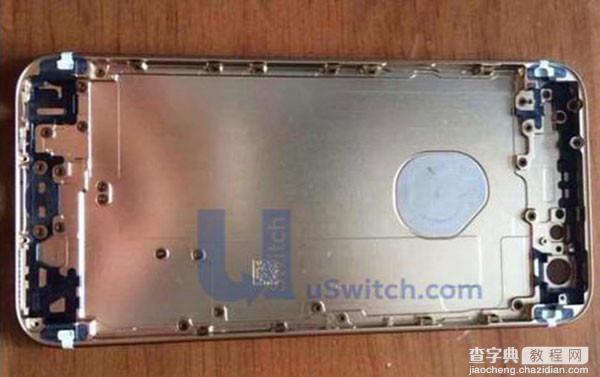 iPhone6成品后壳曝光 镂空后盖嵌入式LOGO设计1