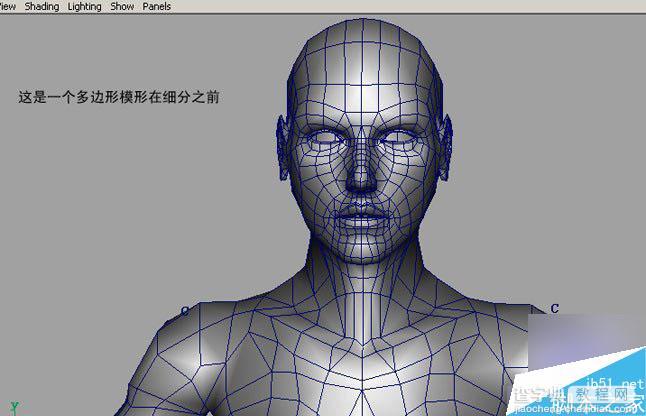 maya结合bodypaint制作多边形贴图的方法2