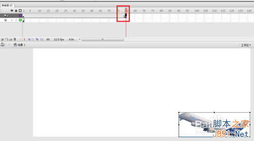 在Flash cs3利用动作补间制作飞机飞行的动画效果12