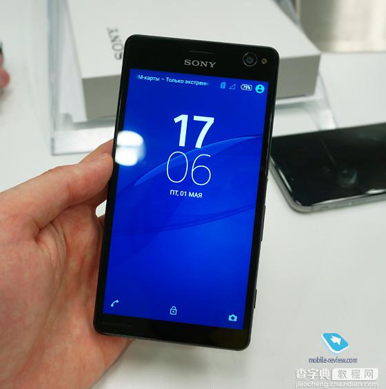 前置500万摄像头带闪光灯！  索尼Xperia C4真机上手试玩2