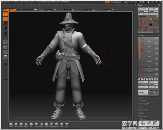 MAYA结合Zbrush制作真实的战争英雄人物教程14