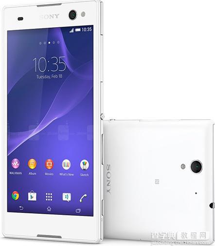 索尼俄罗斯正式发布自拍神器Xperia C3 索尼Xperia C3价格及配置图文介绍6