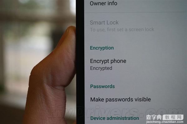 Android 5.0默认开启数据加密：Nexus 6/9没法关闭FDE4