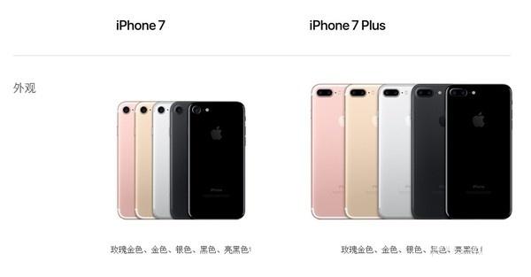 iPhone7和iPhone7 Plus有什么区别？iPhone7和iPhone7 Plus区别对比评测1