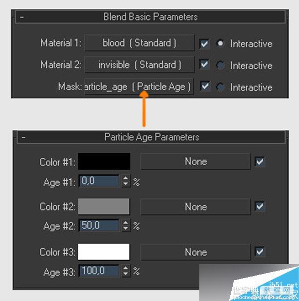 3dsMax的PFsource实现粒子淡出效果方法图解7