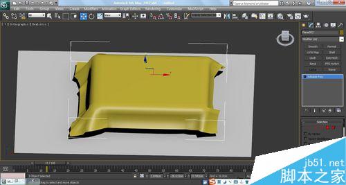 3dmax制作自然逼真的落地床单或者被子13