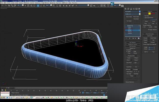 3dmax特形建筑物的建模流程详解6