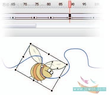 Flash CS3仿真艺术设计系列教程：图形元件的同步应用4