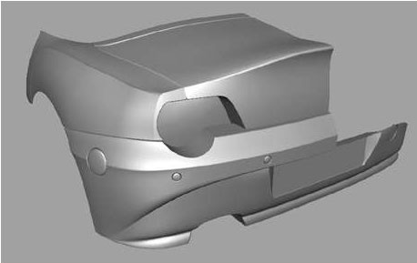 MAYA制作跑车尾部建模教程55