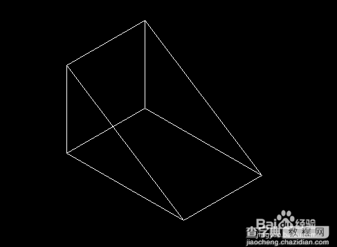 autoCAD块速绘制三维立体之楔体7