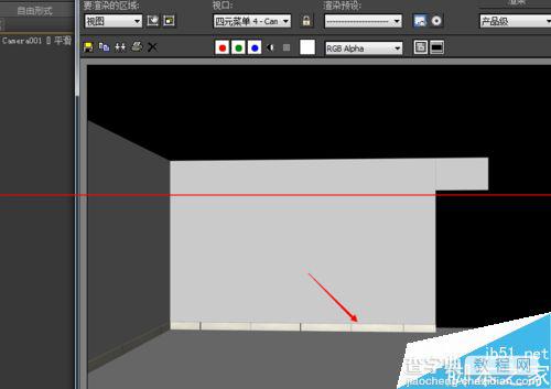 3DMAX踢脚线怎么绘制？3DMAX制作脚线的详细教程13