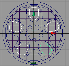 Maya Nurbs 车轮建模的流程解析10