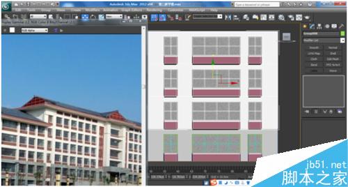 3dmax多点面出现卡或崩溃如何解决?3dmax高层墙体建模省面技巧20