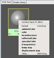 Maya 7.0 表面材质中的Hypershade窗口设置5