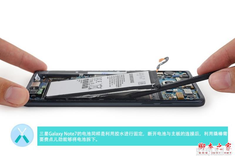 三星Note7 IP68防水内部做工好不好 三星Note7拆机深度评测图文详解16