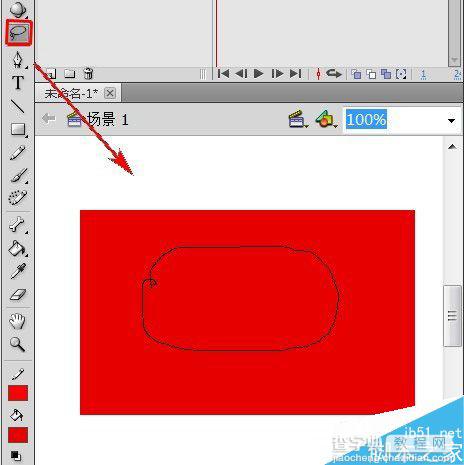 flash CS5怎样选择对象?flash选择对象方法介绍4