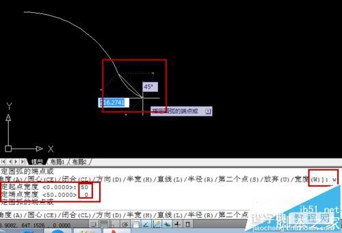 cad中弯曲箭头和直线箭头怎么绘制修改?9