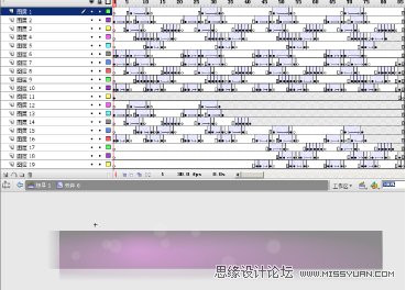 用Flash制作广告中绚丽舞台效果表现1