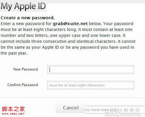 教你重设Apple ID帐号密码保护帐号安全3