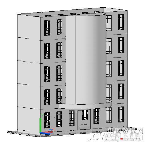 AutoCAD 2011新功能教程：利用曲面命令创建楼房9