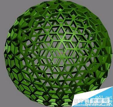 3DMAX软件怎么制作镂空球体的详细教程9