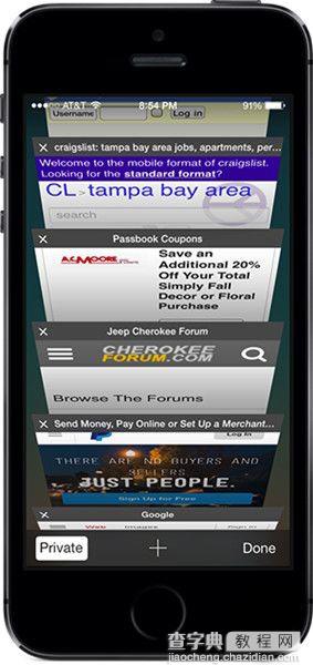 iOS7.1.1越狱插件推荐：Tabby Safari标签页无限打开iPad更优1
