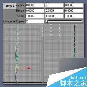 MAYA制作精美的绞编手链建模教程5