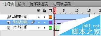 Flash cs6各种补间动画有什么区别? Flash创建补间动画的新手教程2