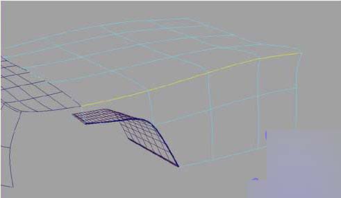 MAYA制作跑车尾部建模教程39