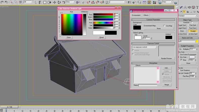 3DMAX制作网游烘焙材质方法及技巧介绍9