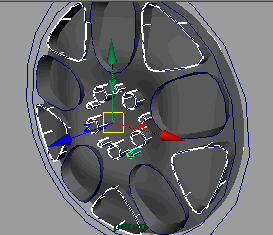 Maya Nurbs 车轮建模的流程解析15