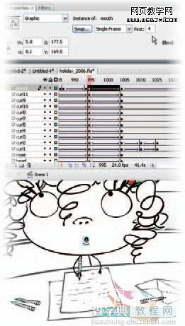 flash制作同步特效动画技巧图解10