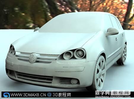 3DMax8 MR 汽车渲染教程3