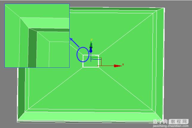 3DSMAX制作绿色排气扇3d建模7