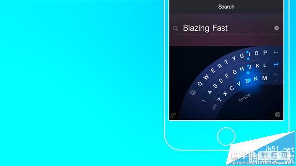 微软推出iPhone输入法 弧形键盘手速爆表3