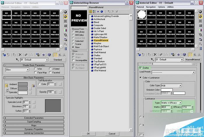 3dsMax maxwell打造古典客厅3