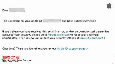 教你重设Apple ID帐号密码保护帐号安全4