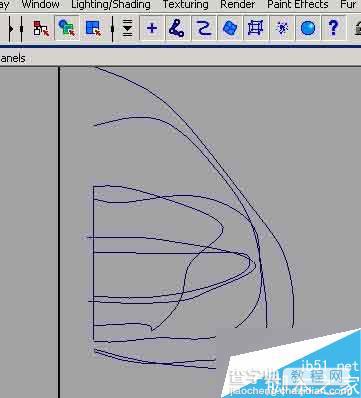 MAYA nurbs无缝建模打造一只可爱的企鹅5