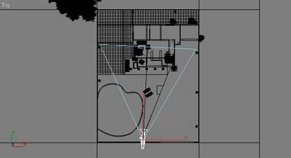 3DSMAX制作别墅夜景3D效果图10