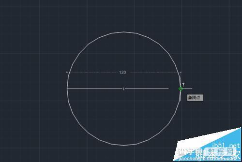 CAD中怎么画太极图形?cad中黑白太极的绘制方法1