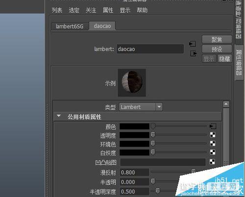 maya怎么调透明贴图? maya透明贴图的制作教程6